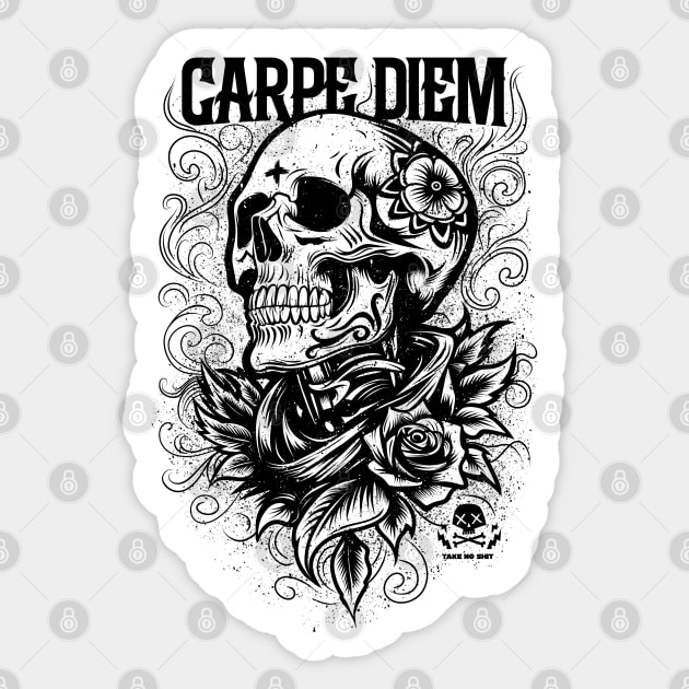 CARPE DIEM Sticker by artslaves